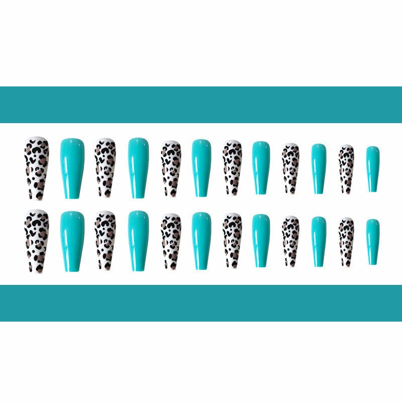 Ultra-long Dignified Goddess Blue Trapezoidal Armor