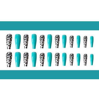 Ultra-long Dignified Goddess Blue Trapezoidal Armor