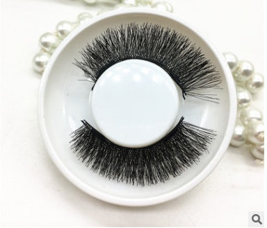 Double magnet false eyelashes