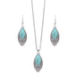 Women's Fashion Earrings And Necklace Set
