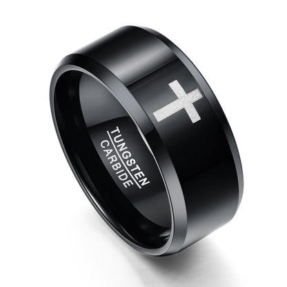Non-fading Special-interest Design Ins Style Cross Ring