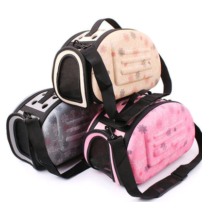 Pet Space Foldable Handbag Out Portable Pet Shoulder Bag Printing