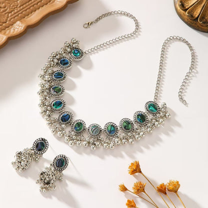 European And American Retro Indian Style Abalone Shell Bohemian Round Ethnic Style