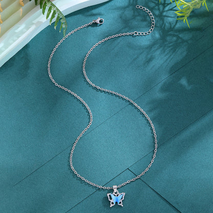 Women's Jewelry Accessories Dreamy Three-dimensional Butterfly Pendant