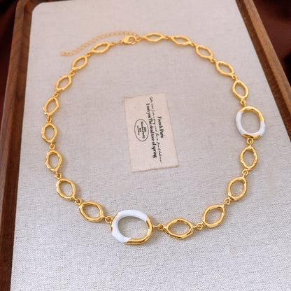 Hollow Bracelet Necklace And Earrings Suite