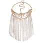 Punk Rhinestone Fringed Head Chains