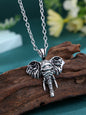 Animal Elephant God Pendant Male Hip Hop Necklace