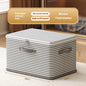 Clothes Storage Box With Lock Household Storage Basket