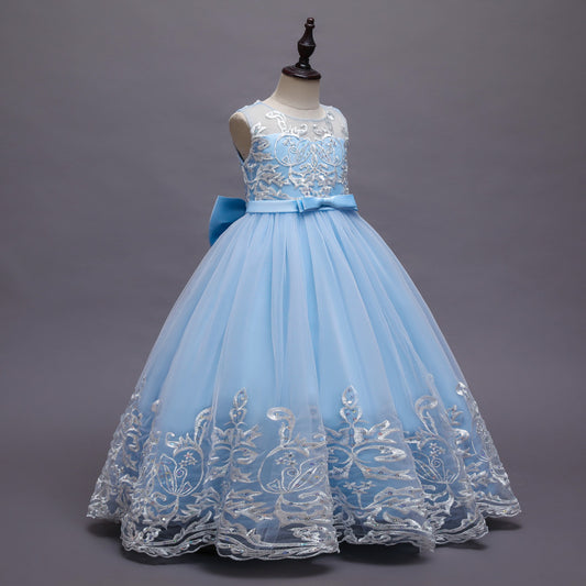 Big Girl Princess Tutu Skirt Children's Sequins Long