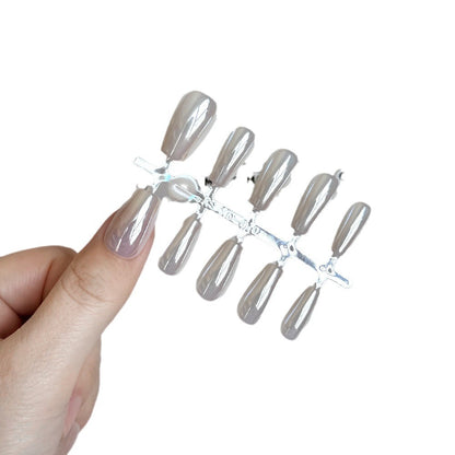 Electroplating Super Bright Magic Mirror White Moonlight Nail Patch