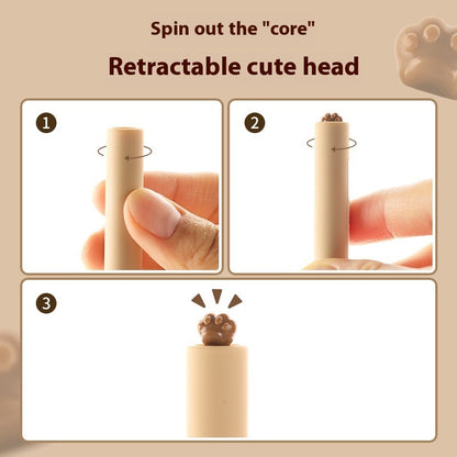 Cat's Paw Sugar Simple Quick-drying Rotating Gel Pen