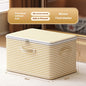 Clothes Storage Box With Lock Household Storage Basket