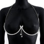 Diamond Tassel Chest Necklace Accessories Body Chains