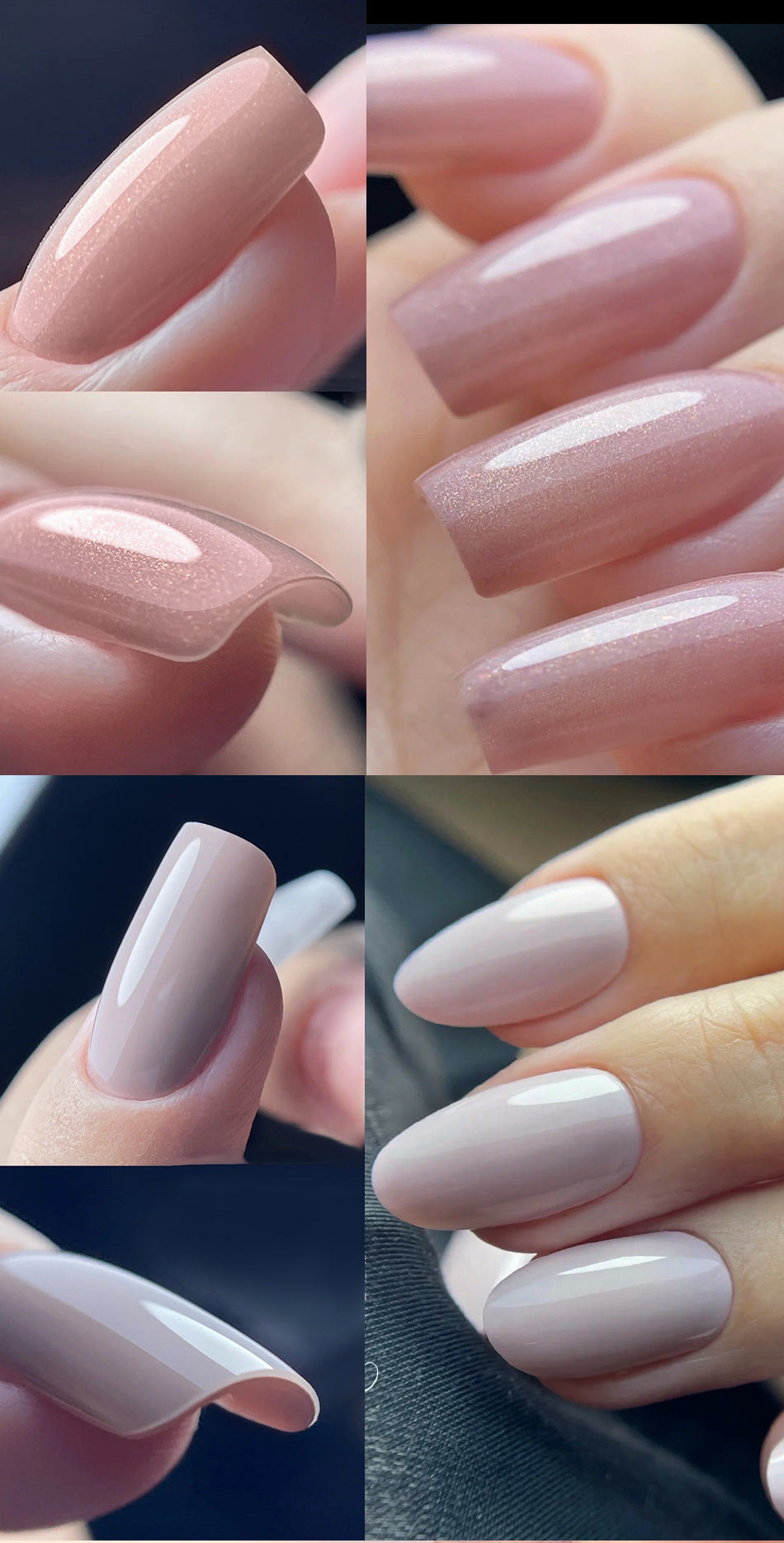 Nail Art Polish Gel Construction Base Gel Plated Crystal