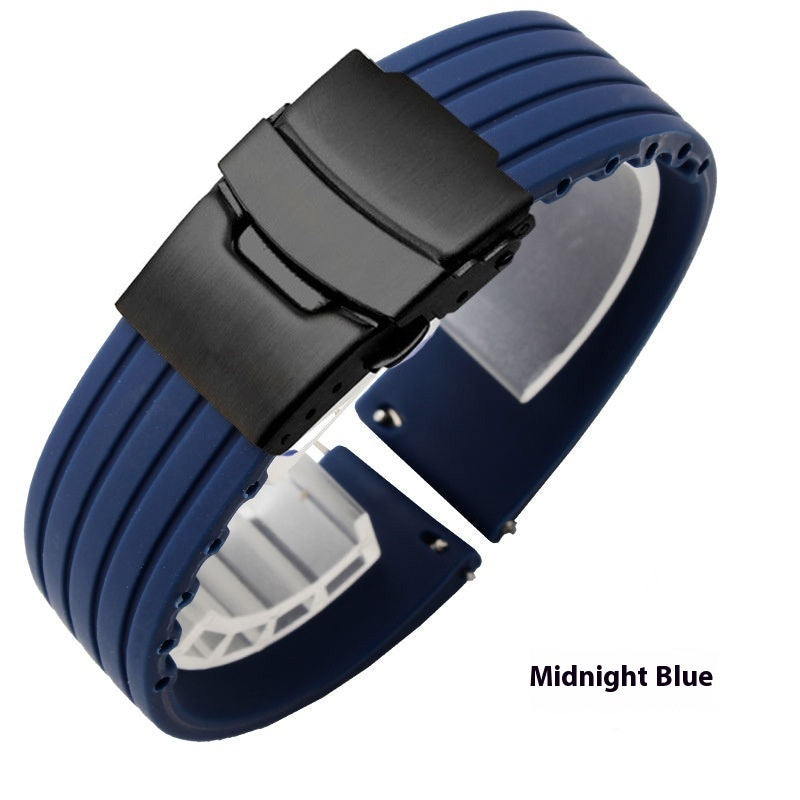 Silicone Strap Tire Stripe Waterproof Matte