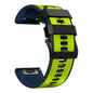 Double Color Silicone Pin Buckle Silicone Strap