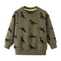 Children's Autumn Clothing Long Sleeve Boy Cartoon Cotton Crew Neck Sweater