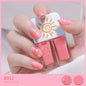 Two-tone Nail Polish New Autumn And Winter Free Baking Explosion Type Water-based Twin Set