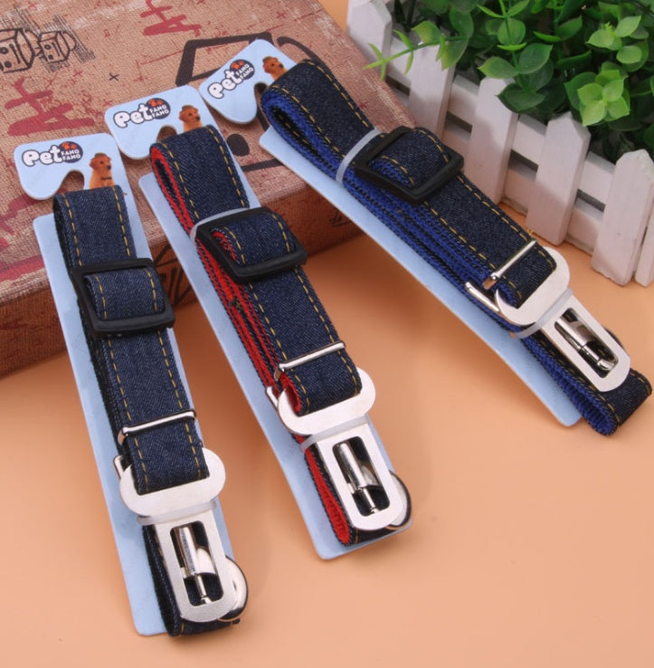 Pet Car Cowboy Retractable Seat Belt