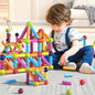 Big Size DIY Magnetic Construction Set Early Learning Constructor Variety Magnetic Rod Building Blocks For Children Toys Gift