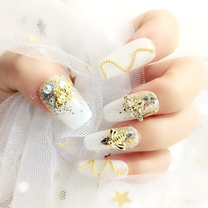 Japanese Style Nail Ornament Little Bee