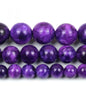Charoite Chalcedony Stone Scattered Beads Diy Handmade Beaded