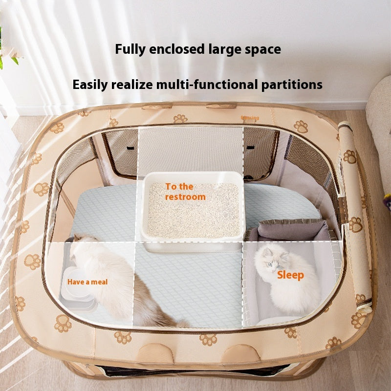 Animal-shaped Delivery Room Foldable Cat Nest Tent