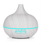 Creative Home Appliance Full Wood Grain Remote Control Aromatherapy Lamp