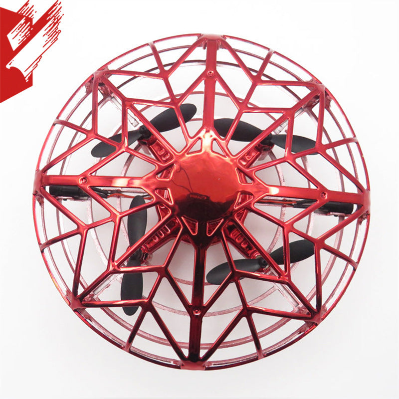 Intelligent fixed height induction flying ball