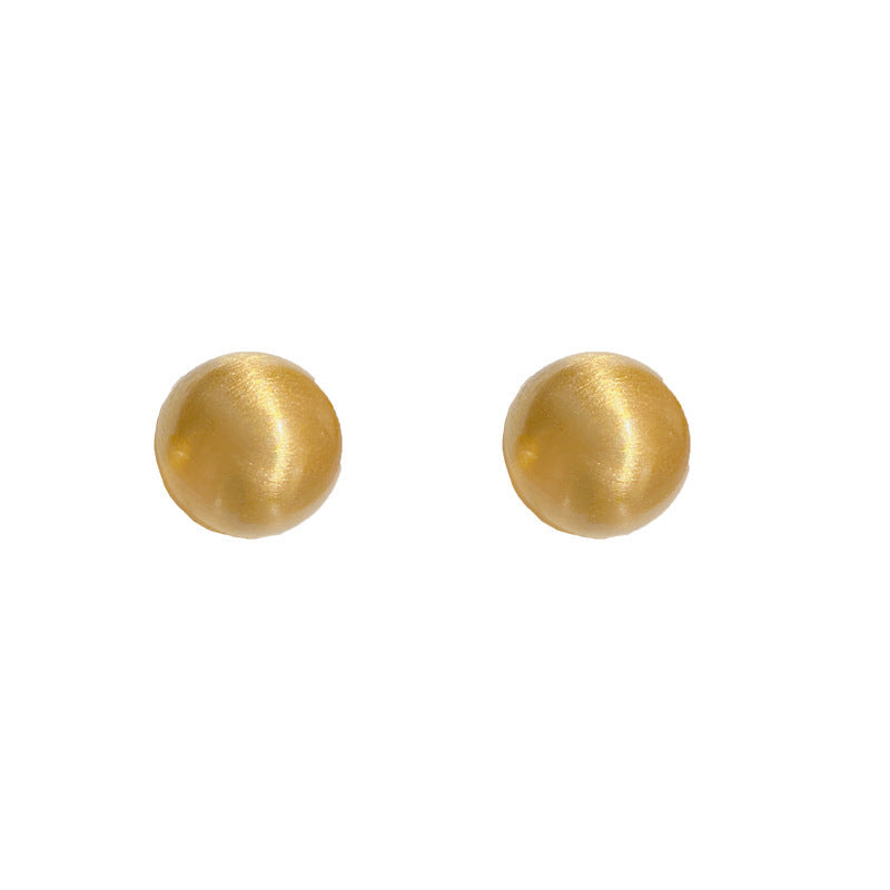 Simple Round Earrings