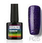 Nail free, long-lasting, non-toxic, nail polish, ROSALIND phototherapy glue, star studded rainbow system.