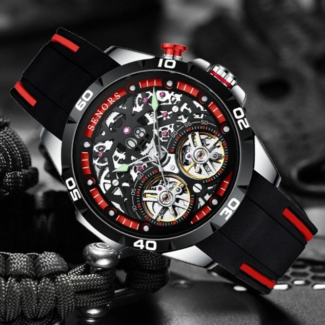 Automatic Mechanical Luminous Hollow Men's Watch