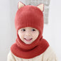 Baby winter scarf hat