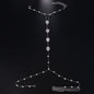 Gem Bikini Chest Necklace Body Chains Rhinestone-encrusted Jewelry