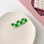 Wavy Checkerboard Hair Clips Sweet Versatile Bangs Clips