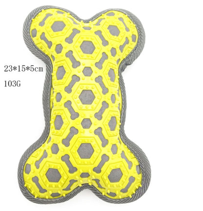 New Pet Toy Voice Bone Bite Resistant Toy