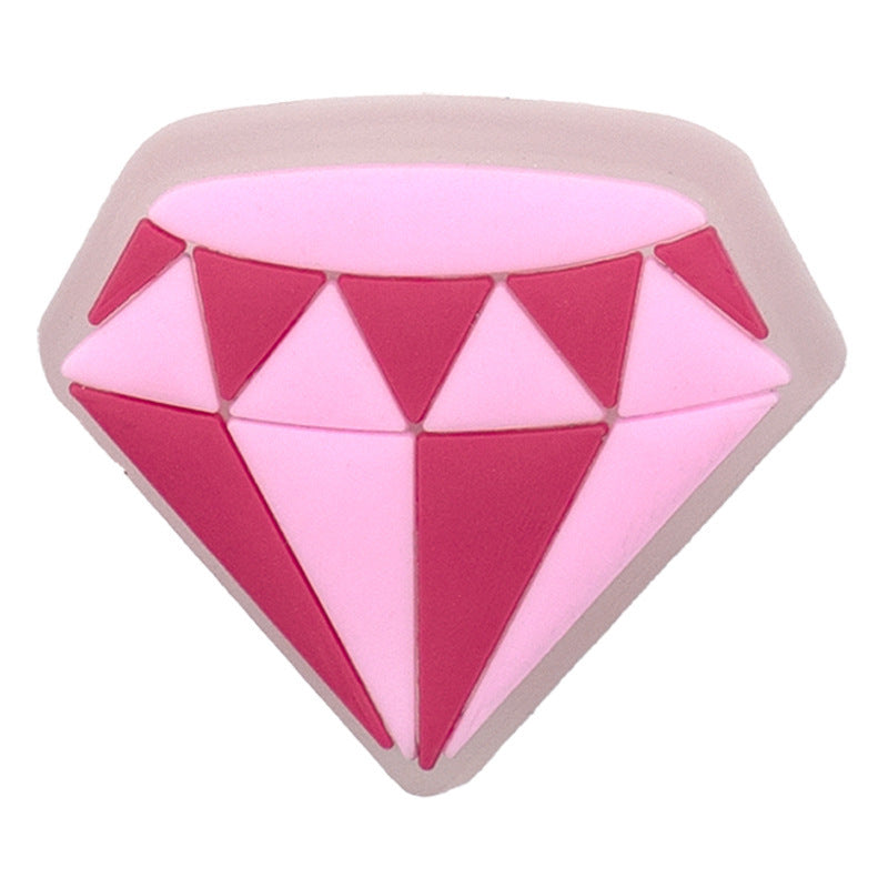 LED Flashing Lamp Hole Shoe Buckle Accessories Sandals Decoration