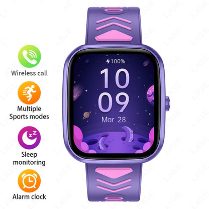 Bluetooth Calling Sleep Detection Multi-functional Smart Children's Watch For Students And Teenagers