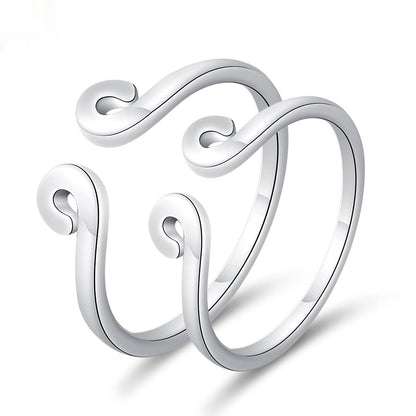 Moissanite Engagement Couple Couple Rings