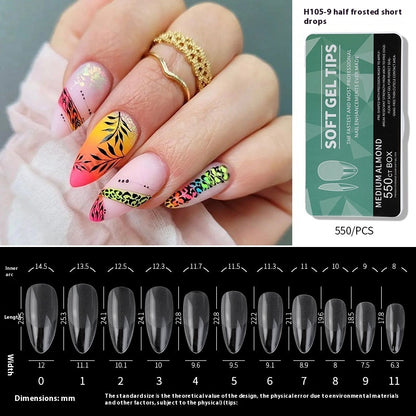 Porcelain White Box Nail Polish Ultra-thin And Scratch Free Matte