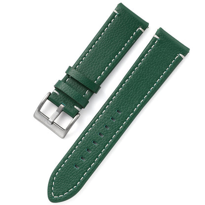 Leather Strap Business Men's Watch Band Double-sided Head Layer Cowhide Watch Accessories