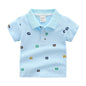 Cartoon Children's Shirt Short Sleeve POLO Shirt