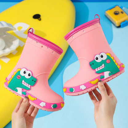 Girls' Kindergarten Non-slip Princess Rain Boots