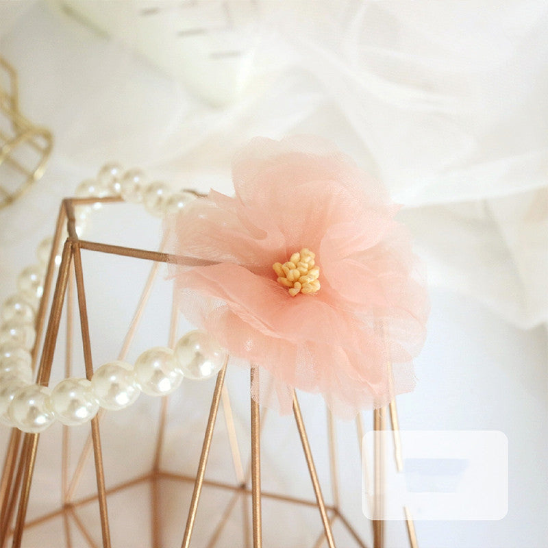 Pet Cat Dog Cute Retro Big Flower Collar Necklace