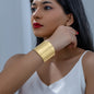 Women's Wide Exaggerated High-grade Gold Adjustable Bracelet