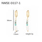 Pearl Titanium Steel Earrings Affordable Luxury All-match