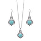 Women's Fashion Earrings And Necklace Set