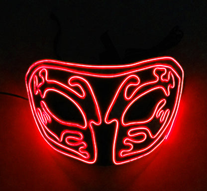 Cold Light Eva Half Face Glow Mask Holiday