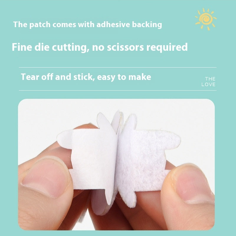 Cartoon Non-woven Bag Kindergarten Paste Material Package Educational Toys