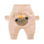 Big pp baby high waist belly protection pants